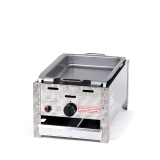 Gasbräter 4kW mit Stahlpfanne