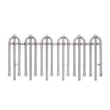 Edelstahl Brennerrohr-Set 6-flammig GasGrill/Bräter