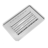 Flammabdeckung f. 3-flamm. 1/2 Grill + 1/2 Pfanne