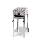 Gasgrill 4kW fahrbar + Rost