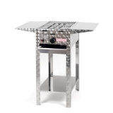 Gasgrill 4kW Gestell + Abstellplatten