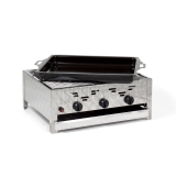 Grill/-Bräter 11kW Rost+Emaillepfanne