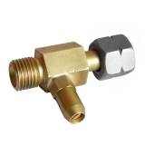 Zwischenstück G1/4"LH mit Prüfanschluss (Prüfadapter)