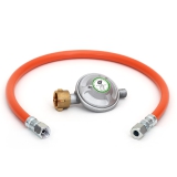 Druckminderer 50mbar und Gasschlauch 60cm UEM/SRV