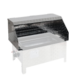 Windschutz/Spuckschutz 1-flamm.